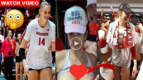 wisconsin nude volleyball team|Wisconsin Volleyball Nude Laura Schumacher Leaked!